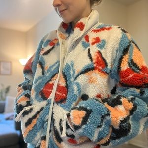 Free People Rocky Ridge fleece jacket